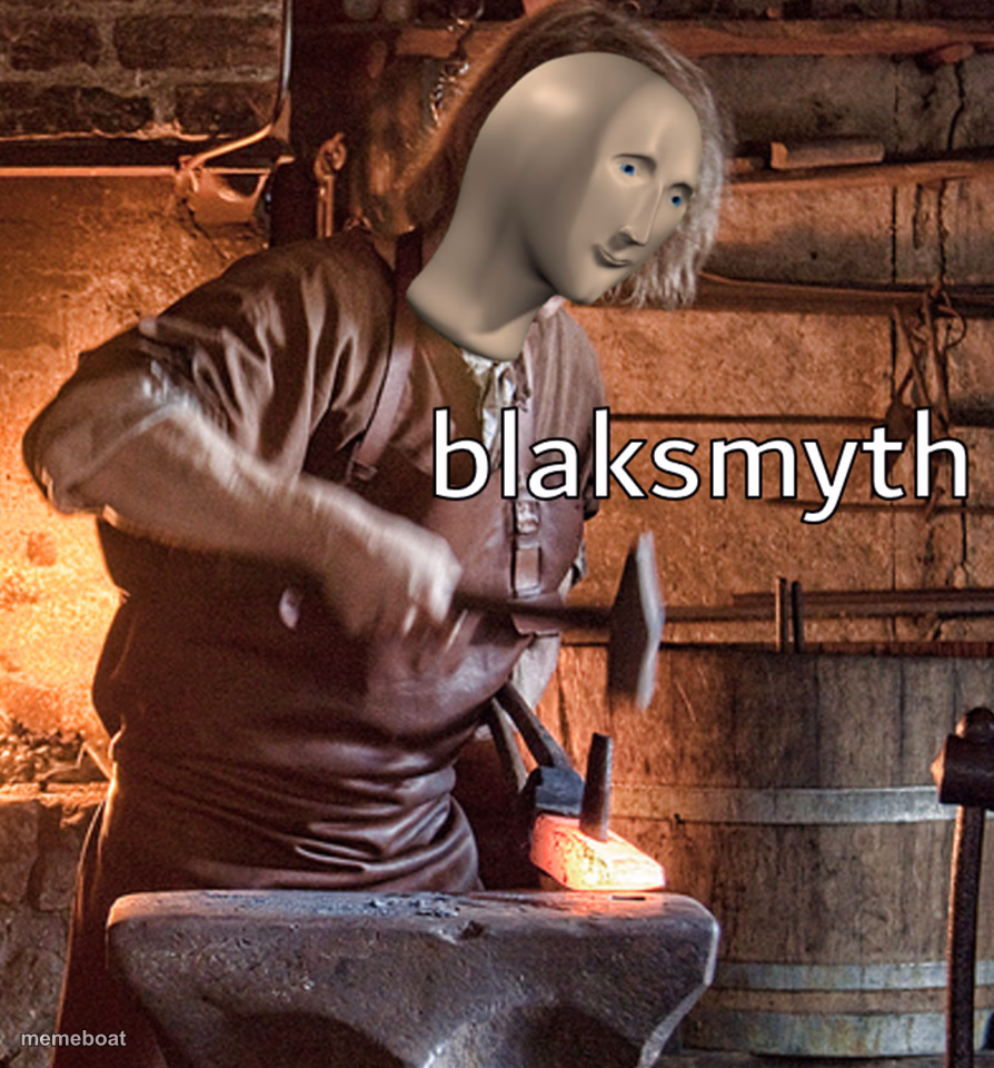 Meme man blacksmith - meme generator image preview
