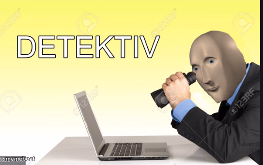 Meme man Detective - meme generator image preview