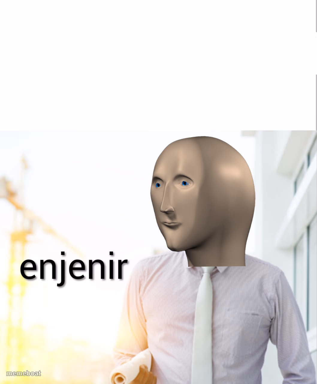 Meme man Engineer - meme generator image preview