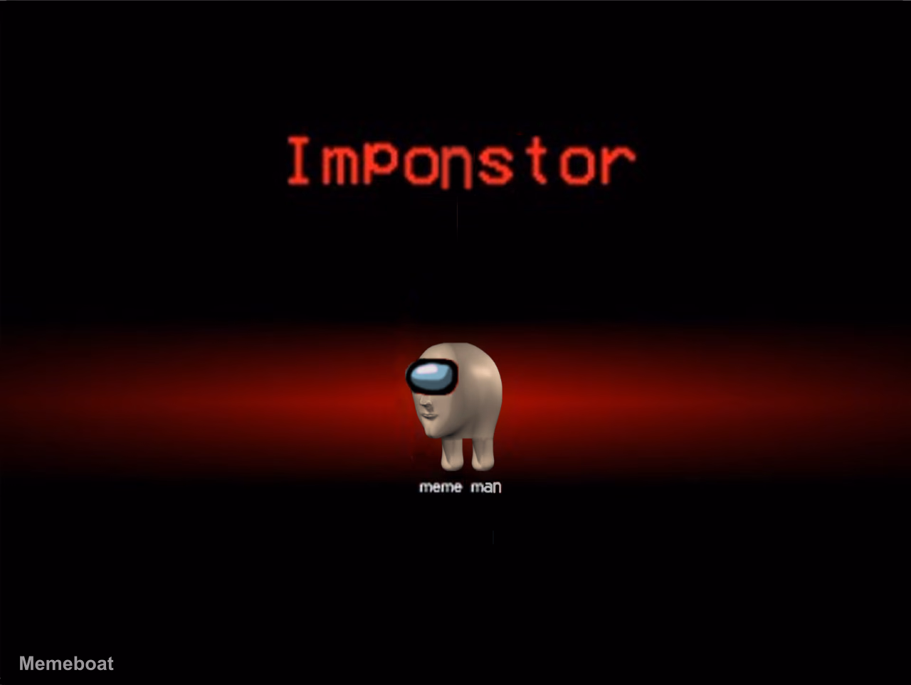 Meme Man Imponstor Among Us - meme generator image preview