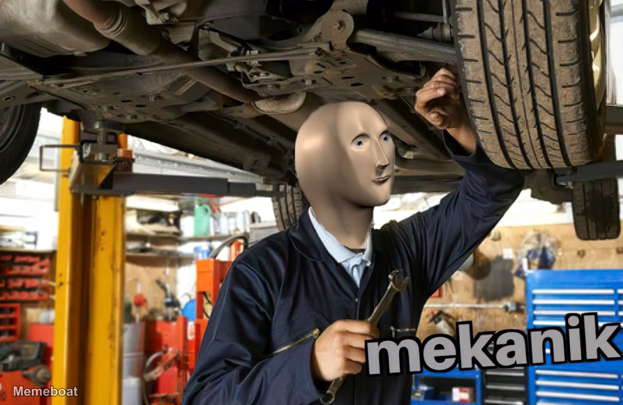 Meme Man Mekanik - meme generator image preview