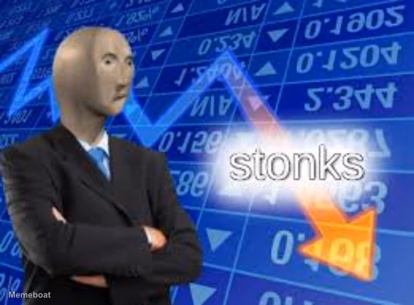 Meme Man Not Stonks - meme generator image preview