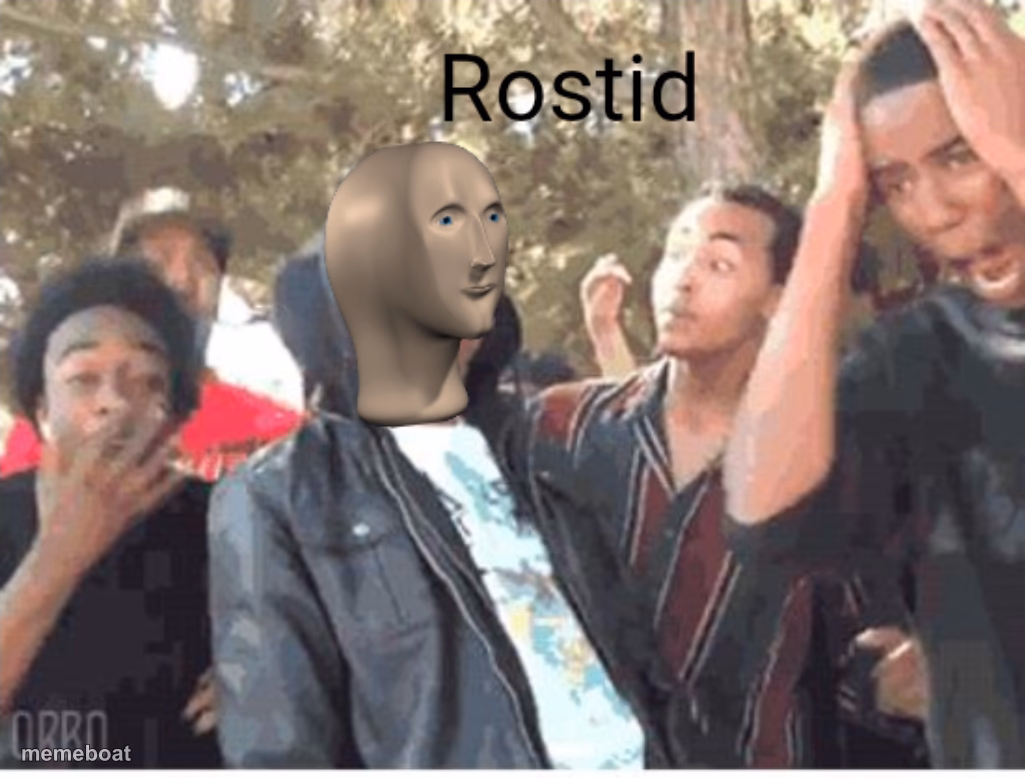Meme Man Rostid - meme generator image preview