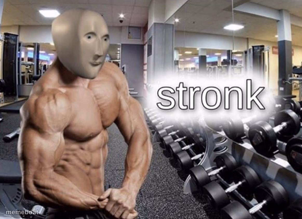 Meme man stronk - meme generator image preview