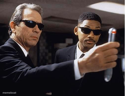Men in black - meme generator image preview