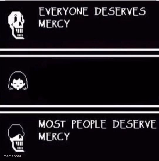 mercy undertale - meme generator image preview