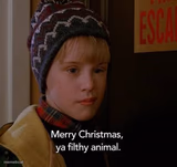 Merry Christmas ya filthy animal