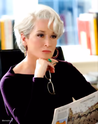 Meryl Streep Judging - 'The Devil Wears Prada'