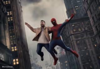 Messi and Spider-Man in a New Promo