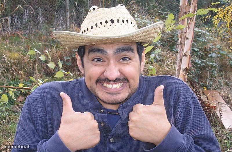 Mexican Two Thumbs Up - meme generator image preview