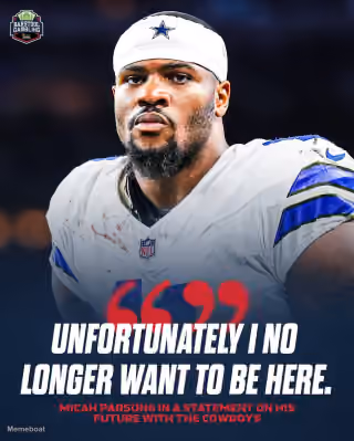 Micah Parsons 'Unfortunately I No Longer Want To Be Here'