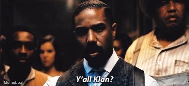 Michael B. Jordan "Y'all Klan?" - meme generator image preview