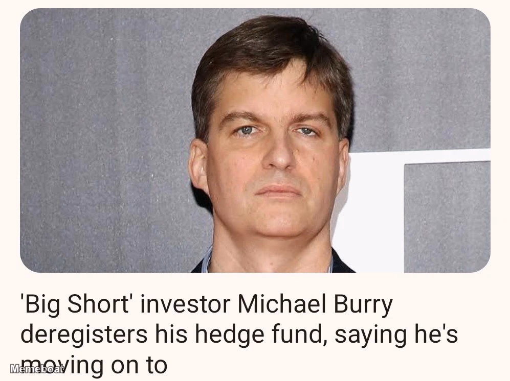 Michael Burry Better Things - meme generator image preview