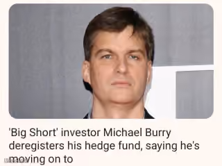 Michael Burry Better Things