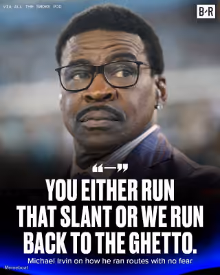 Michael Irvin "We Run Back to the Ghetto"
