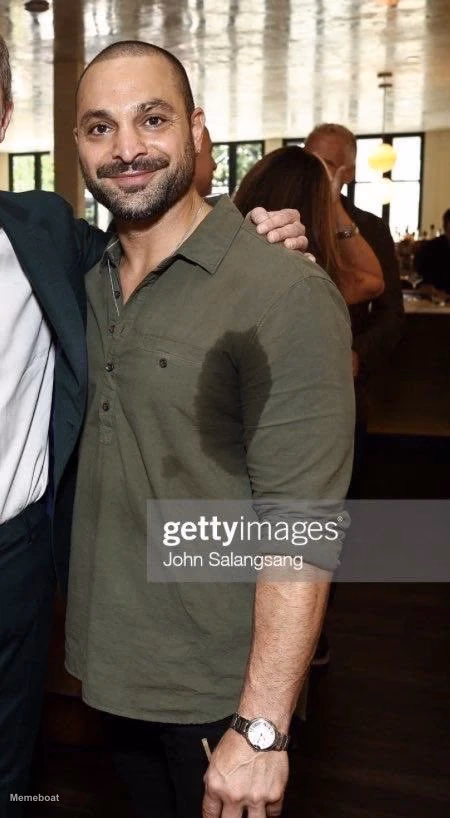 Michael Mando's Sweat Stain - meme generator image preview