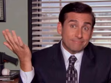 Michael Scott Shrugs