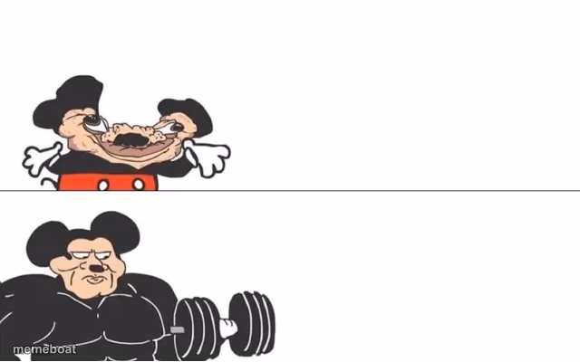 mickey mouse drake - meme generator image preview