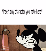 mickey mouse hates