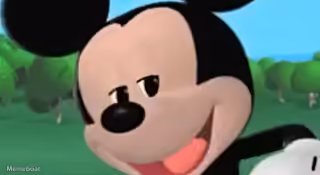 Mickey Mouse Side Eye
