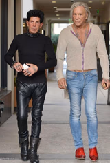 Mickey Rourke and weirdo