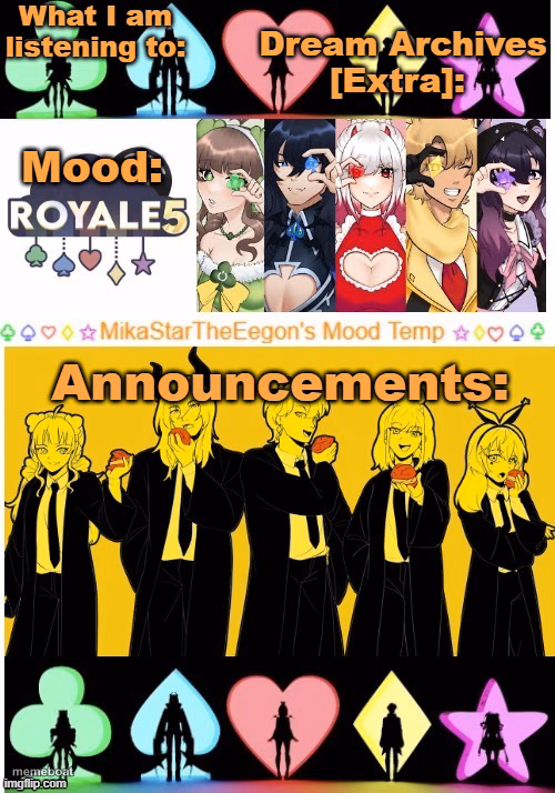 MikaStarTheEegon's Mood Temp ~royale5 remake~ - meme generator image preview