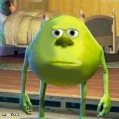 Mike wasowski sully face swap - meme generator image preview