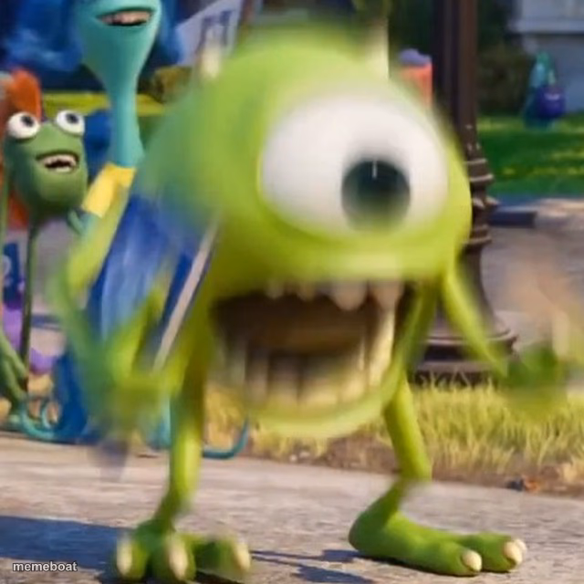Mike wazowski - meme generator image preview
