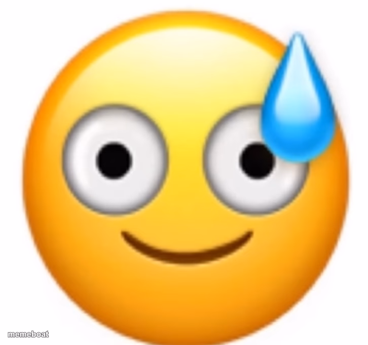 Mild Panic Emoji - meme generator image preview