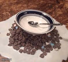 Milk then cereal then bowl - meme generator image preview