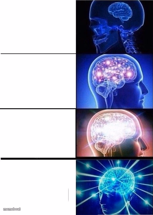 mind blown template - meme generator image preview