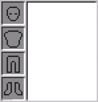Minecraft Armor Setup Transparent Empty