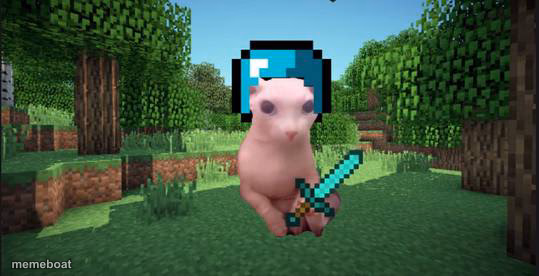 Minecraft bingus - meme generator image preview