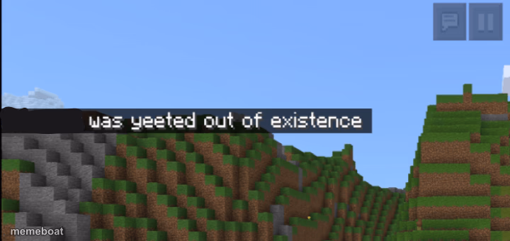 Minecraft death - meme generator image preview