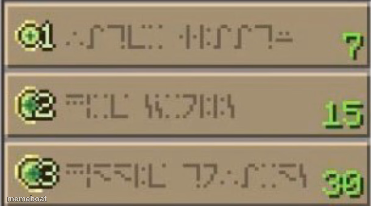 Minecraft Enchating table - meme generator image preview