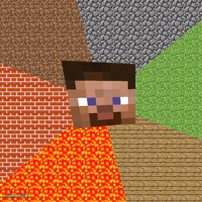 Minecraft Steve - meme generator image preview