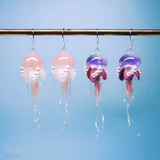 mini jellyfish earrings