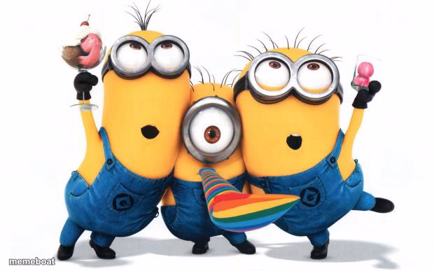 Minion party despicable me - meme generator image preview