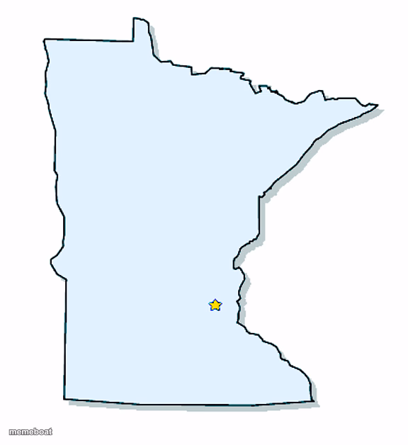 Minnesota Outline - meme generator image preview