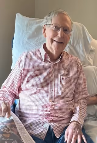 Mitch McConnell's Proof-of-Life Photo