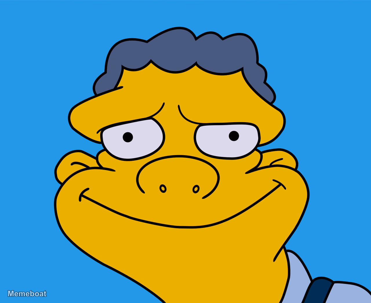 Moe Szyslak Smug - meme generator image preview