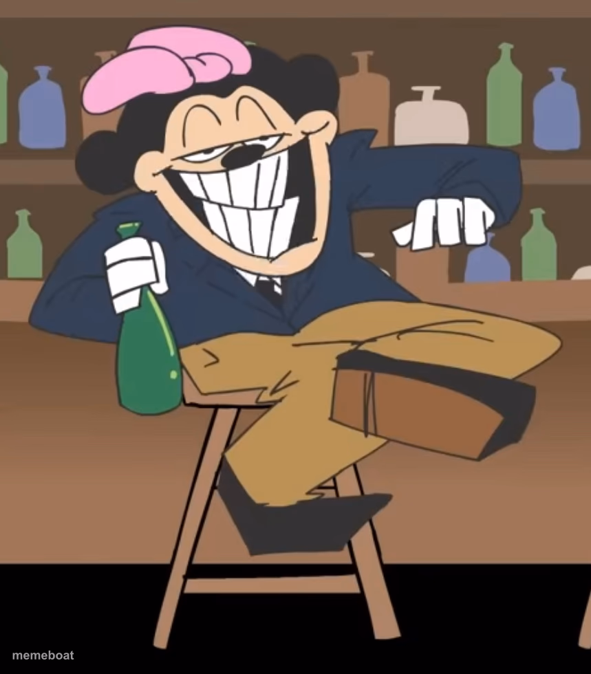 (Mokey’s Show) Momi in a suit - meme generator image preview