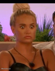 Molly-Mae Hague shocked reaction - 'Love Island' - meme generator image preview