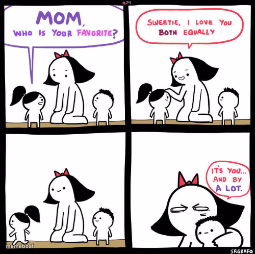 mom who is your favorite - meme generator image preview