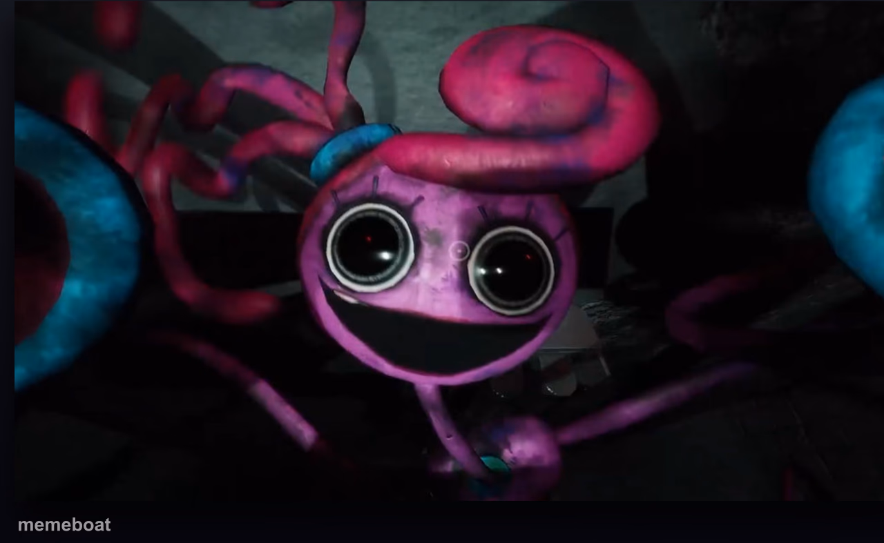 Mommy long legs jumpscare - meme generator image preview