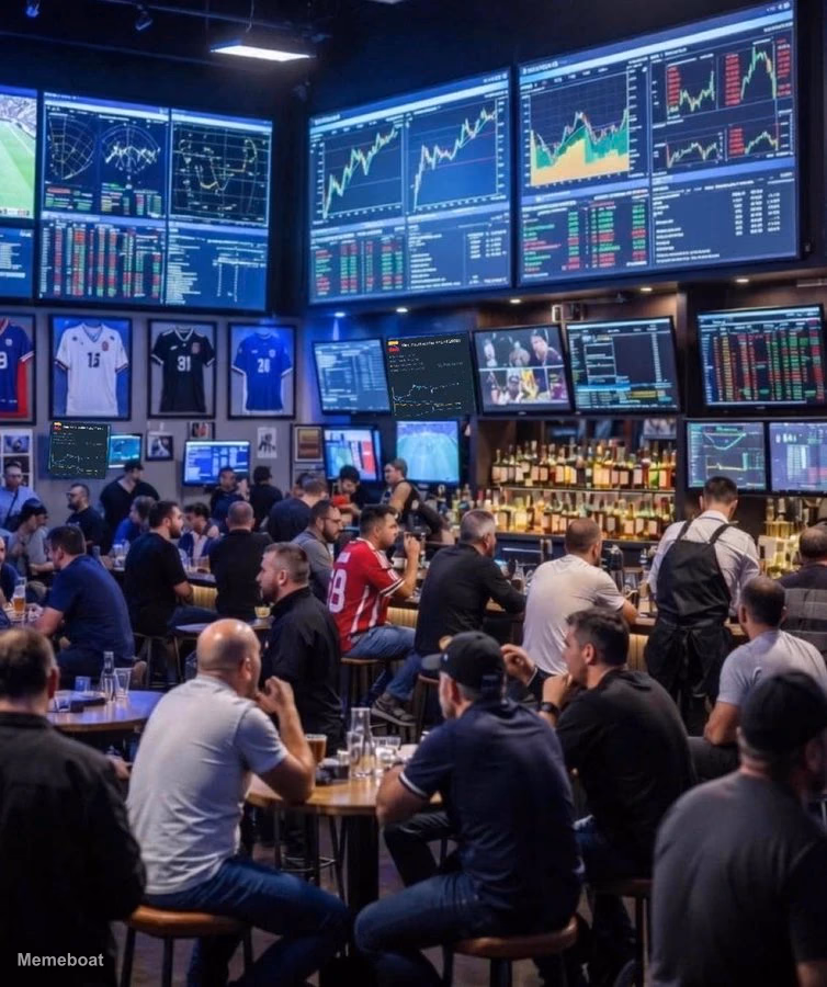 Monitoring the Situation from a Bar - meme generator image preview