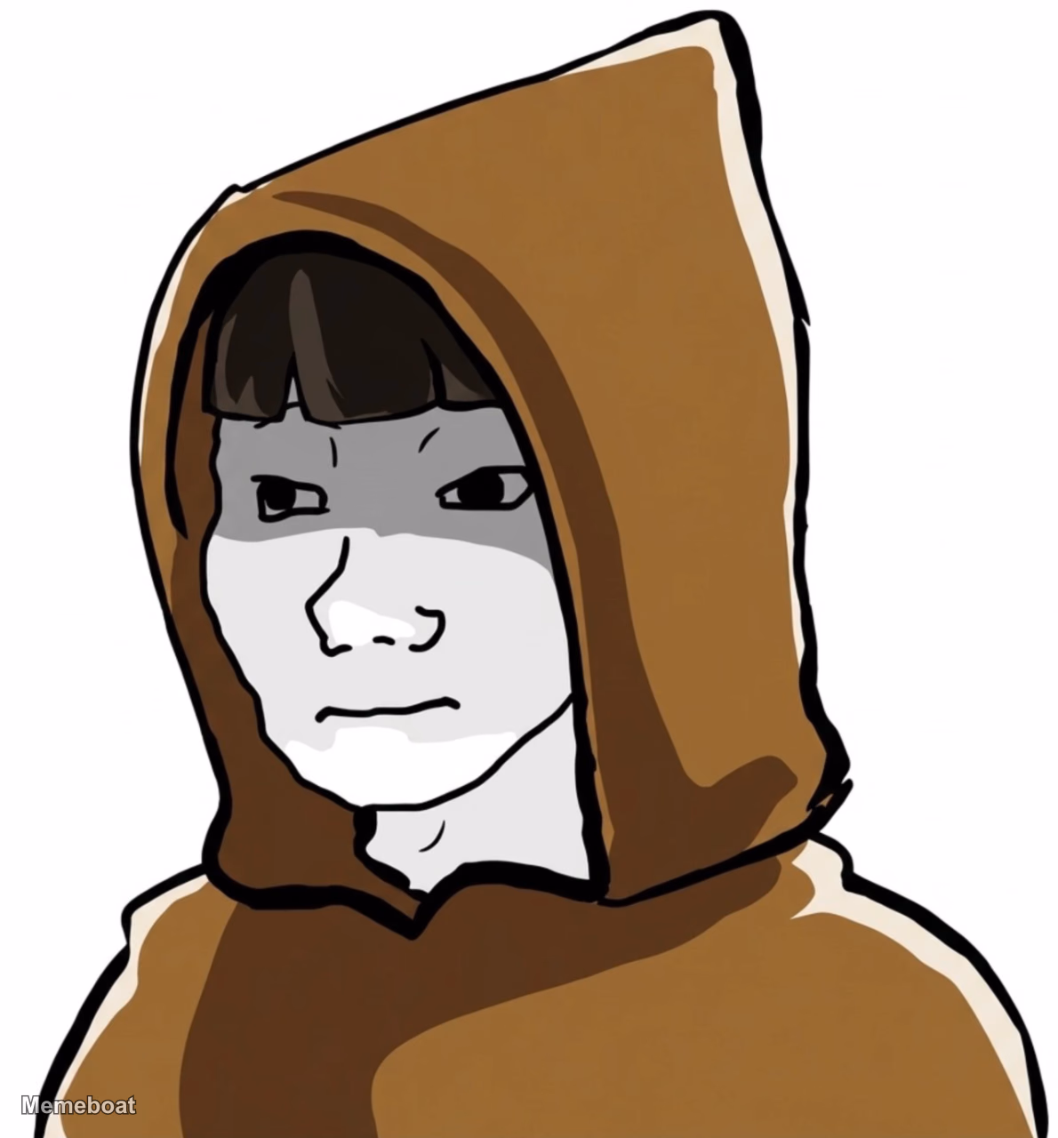 Monk Wojak - meme generator image preview