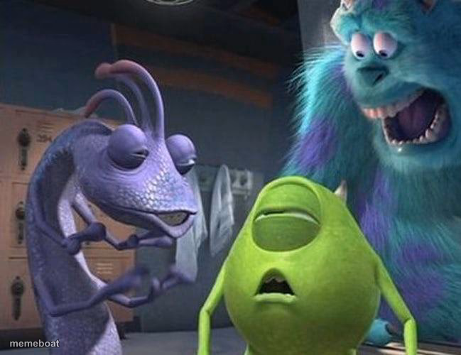 Monsters inc - meme generator image preview