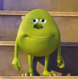 Monsters, Inc. Mike Wazowski Face Swap