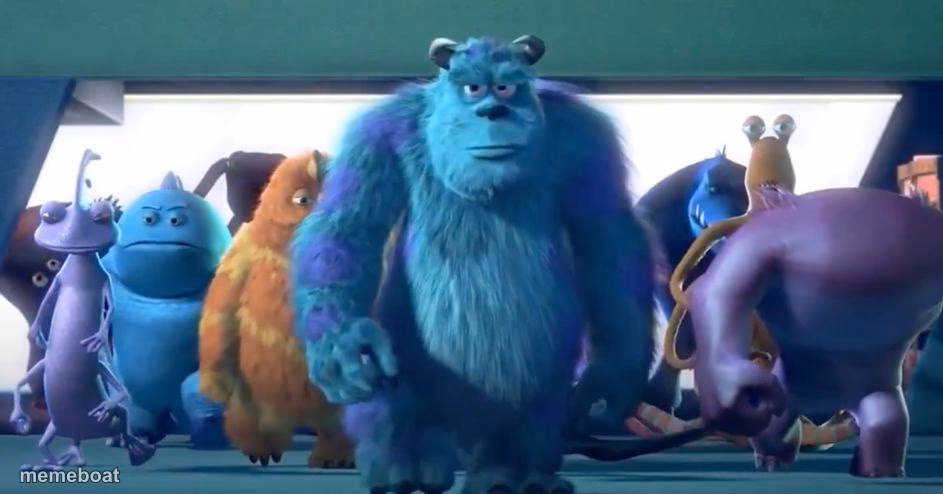 Monsters Inc. Walk - meme generator image preview